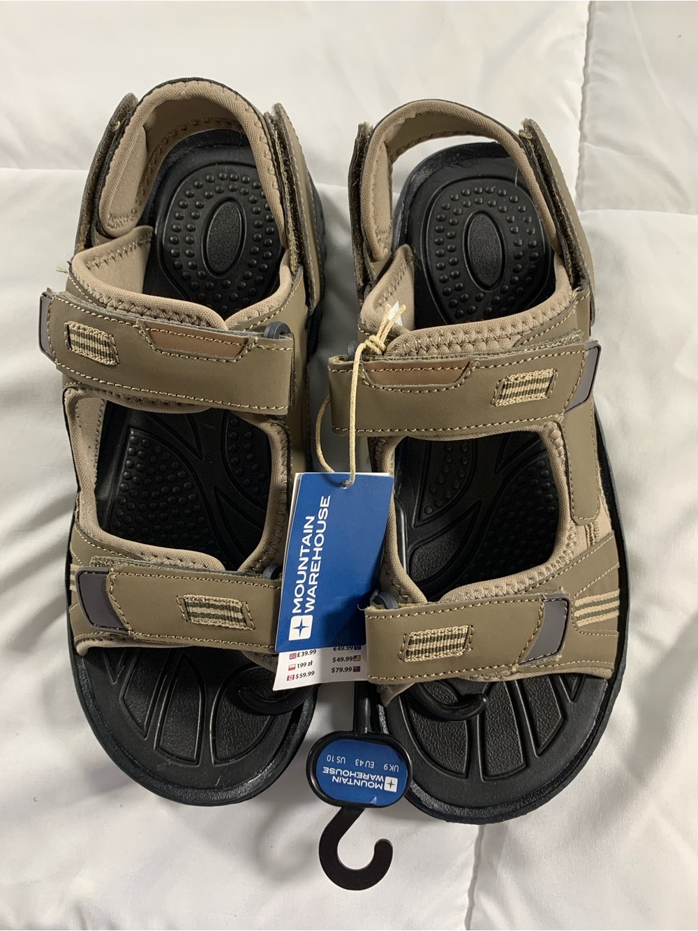 New Mountain warehouse sandals size 10